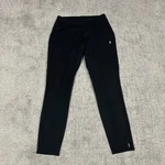 Smartwool Merino Base Layer Leggings Men Medium Black Pants Pockets Thermal Pre-owned. Price: $42.00.