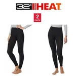 32 Degrees Heat Women's 2-PACK Base Layer Pants New. Price: $14.99.
