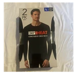 32 Degrees Heat Men's Black Crew Neck Long Sleeve Base Layer Top Pack New. Price: $11.99.
