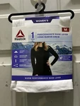 New!reebok Womens Performance Base Layer Long Sleeve Crew. Size M. Warmth!. Price: $10.99.
