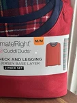 Cuddl Duds Climateright Red Women Size Medium Crewneck & Leggings Pajamas 2 Pc New. Price: $24.93.