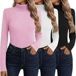 Neer 3-PACK Women's Thermal Underwear Turtleneck Sweater Medium Black White Pink New. Price: $31.53.