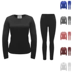 Women's Ultra Soft Fleece Lined Thermal Top & Bottom Base Layer Underwear Set New. Price: $24.99.