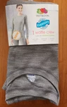 Fruit Loom Women's Eversoft Gray Waffle Crew Shirt Thermal Top Base Layer New. Price: $7.16.