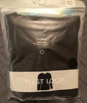 West Loop Men's Lounge Shirt Thermal Black Size Medium/large Nwt New. Price: $7.00.