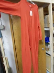 Indera Classic 100% Cotton Red Union Suit New. Price: $29.95.