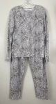 Cuddl Duds Base Layers Chill Chasers Set White Animal Print Stretch Poly Xl Pre-owned. Price: $33.00.