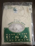 J.e. Morgan Vintage Original Long Johns Thermals Made Usa Shirt Size Xl 46-48 New. Price: $24.95.