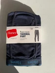 Hanes Men Large Tagless Thermal Pant New. Price: $10.77.