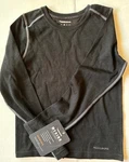 Terramar Woolskins Merino Blend Long Sleeve Base Layer Shirt Top Kids Med New. Price: $11.99.