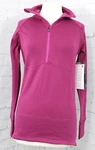 Burton Ak Lift Half Zip Pullover Fleece Long Sleeve Top Womens Small Poison New. Price: $77.97.