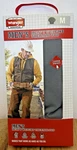 Wrangler Workwear Heavyweight Thermal Top Medium Zip Pocket Shirt Charcoal Gray New. Price: $9.99.