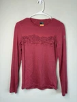 Icebreaker Merino Wool Women's Bodyfit 200 Base Layer Long Sleeve Top Small Pre-owned. Price: $39.99.