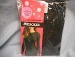 Joe Boxer Women's Long Sleeve Crew Neck Thermal Top Shirt Size Black New. Price: $7.69.