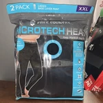 Free Country Women Black Microtech Heat Thermal Pants Size Xxl New. Price: $19.96.