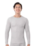 Fruit Of Loom Mens Thermal Shirt Dual Defense Size Extra Large Gray Crew New. Price: $14.99.