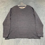 Lee Thermal Shirt Mens Xl Charcoal Gray Waffle Knit Regular Fit Winter Pre-owned. Price: $17.99.