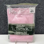 Therma-threads Pink Thermal Underwear Bottoms Ladies Medium Waffle Knit Usa Made New. Price: $24.99.