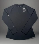 Nwt-under Armour Base 4.0 Coldgear Women Crew Long Sleeve Shirt Small Black New. Price: $53.96.