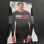 Men Top Long Sleeve 32 Degree Heat Crew Neck Pack Thermal Baselayer Tee Size New. Price: $21.99.