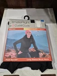 Climate Right Cuddl Duds Women Plush Warmth Mock Neck Crew Top Black Xxl DR7 New. Price: $12.50.