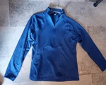 Lands End Women's Teal Blue 1/4 Zip Long Sleeve Thermal Top Size Pre-owned. Price: $8.00.