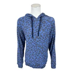 Cuddl Duds Women's Ottoman Rib Hooded Pullover Top Blue Animal Large Size New. Price: $20.00.