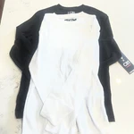 C81 Essentials Men T-shirt Size Large 2 Pack Black White Long Sleeve Thermal New. Price: $16.79.