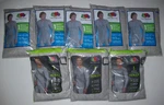 Lot Of (8) Fruit Loom Men's Thermal Henley Grey Shirts Size 2XL New. Price: $60.00.
