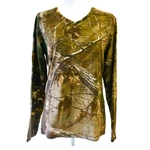 Base Layer Women Realtree Camo Shirt Size Long Sleeve Pink Green Hunting Top Pre-owned. Price: $17.99.