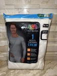 Fruit Of Loom Mens Thermal Crew Shirt Size 2XL White Long Johns Underwear New. Price: $15.00.