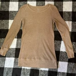 Mossimo Women's Brown Solid Knit Scoop Neck Long Sleeve Pullover Top Xl Pre-owned. Price: $13.20.