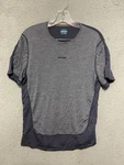 Icebreaker Shirt Mens Medium Black 125 Zoneknit Lyocell Wool Short Sleeve Pre-owned. Price: $29.99.