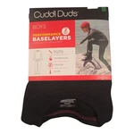 Cuddl Duds Boys Performance Long Sleeve Crew & Pant Black Large New. Price: $17.99.