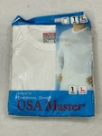 Usa Master 1 Piece White Thermal Long Sleeve Shirt Top Men Size New. Price: $8.08.