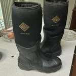 Muck Company Waterproof Thermal Hunting Rubber Boots Black Pre-owned. Price: $70.00.