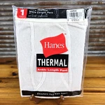 Vintage 2001 Brand New Hanes Ankle Length Thermal Pants Long Johns Men's Size. Price: $12.96.