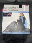 Climate Right Cuddl Duds Thermal Guard Base Layer Leggings Xs Black New. Price: $10.00.
